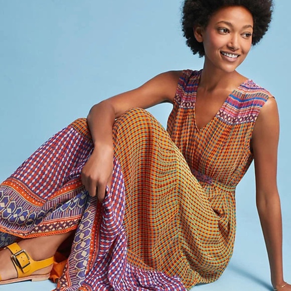 Tanvi Kedia Aelyn Maxi Dress | size 10 from Anthropologie - Picture 4 of 13